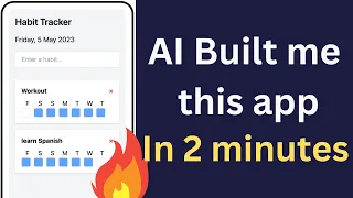 AI Built AND Deployed App from PROMPT in 2 MINUTES for free with picoapps