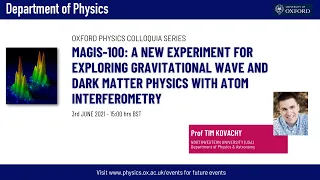 MAGIS-100: A New Experiment for Exploring Gravitational Wave and Dark Matter Physics [...]