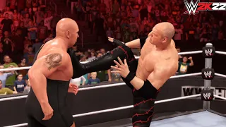 BIG SHOW VS KANE WWE2K22 FULL MATCH GAMEPLAY PS4 PS5 PC