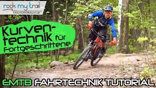 MTB Fahrtechnik Tipps | Kurventechnik für Fortgeschrittene - So rutscht das Vorderrad nicht weg!