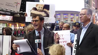 Times Square Demonstration