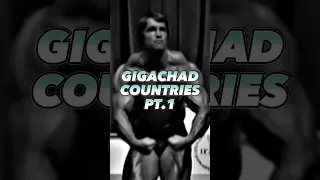 GIGACHAD COUNTRIES 🗿 | pt#1 |#gigachad #shorts #edit #phonk #country #famousshorts #viral