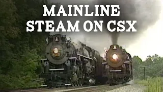 Steam on CSX | Nickel Plate Road no. 765 and Pere Marquette no. 1225