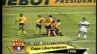 Goles Barcelona Primera Fase Copa Libertadores 1996