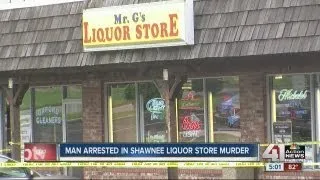 Man arrested in Shawnee liquor store murder