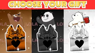 CHOOSE YOUR GIFT 🎁 ESCOLHA O SEU PRESENTE 🎁 ELIGE TU REGALO 🎁 | NÃO ESCOLHA O ERRADO 🚫WE BARE BEARS🐼