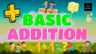 Basic Math Addition For Kids | Kids Pre-K and Kindergarten Educational Video