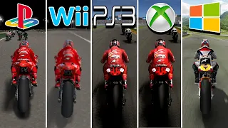 MotoGP 08 (2008) PS2 vs Wii vs PS3 vs Xbox 360 vs PC (Which One is Better?)