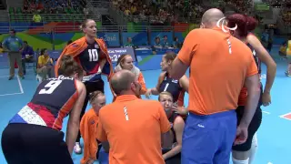 Day 6 morning | Sitting volleyball highlights | Rio 2016 Paralympic Games