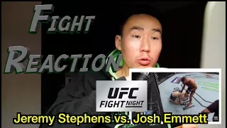 Jeremy Stephens vs Josh Emmett | KNOCKOUT of the Year | Illegal Strikes ? | FULL FIGHT Reaction