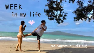 nz week in my life: beach dates, going out with best friend, working at cafe