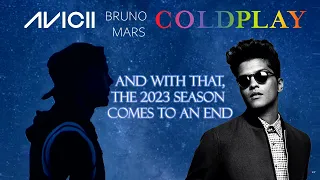 And with that the 2023 season comes to an end COLDPLAY x AVICII x BRUNO MARS Tik Tok Mashup