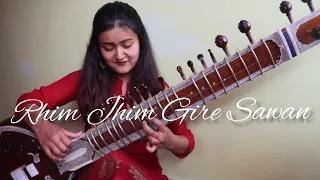 Rhim Jhim Gire Sawan // Sitar Cover // Vippassana Yonzon