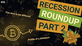 This Time IS NOT DIFFERENT | Profile of An Economic Downturn | Recession Roundup Part 2 | #93
