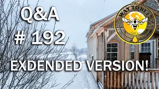 Backyard Beekeeping Questions and Answers Episode 192e extended version with complete ending.