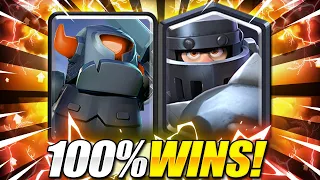 IMPOSSIBLE TO DEFEND THIS!! Mega Knight + Mini Pekka is INSANE in Clash Royale!! 😱