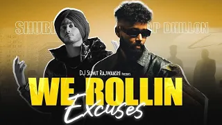 We Rollin X Excuses - Mashup | Shubh & AP Dhillon | J1 SONG | Latest Mashup 2023