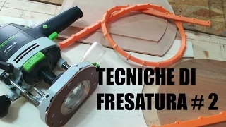 TECNICHE DI FRESATURA #2 - Sagoma e controsagoma, canali, battute. Fai da te