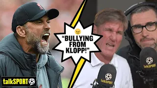 "BULLYING!" 😠 Simon Jordan & Martin Keown GO IN on Liverpool manager Jurgen Klopp!