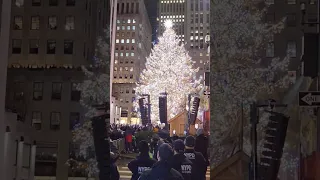 Christmas Tree Lighting Ceremony nyc 2022 🎄🎄🎅