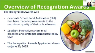 USDA HMI May 8th, 2024, Quarterly Recognition Awards Informational Webinar