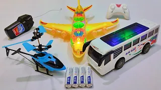 Transparent 3D Lights Airbus A380 and 3D Lights Rc Bus, helicopter, Airbus A380, aeroplane, rc bus