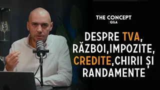 Q&A despre TVA, RAZBOI, ORIENTAREA LOCUINTEI, IMPOZITE, CREDITE, CHIRII si RANDAMENTE