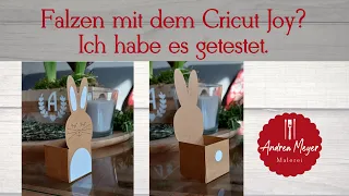 Falzen mit der Cricut Joy? Ich habe es ausprobiert!