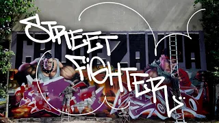 Street Fighter Graffiti Production | Crude EB / Zanta SNB 2022