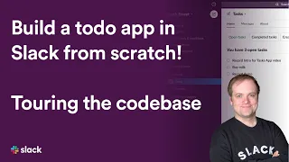 Touring the codebase | Tasks App | Slack Platform