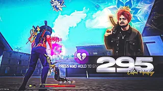 295 - Sidhu Moosewala Free Fire Editing Montage 🥺💔 | free fire song status | free fire status 📲