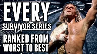 Every WWE Survivor Series Ranked From WORST To BEST