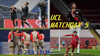 Uefa Champions League Matchday 5 ALL MATCHES SCORES AND HIGHLIGHTS..