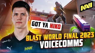 NAVI vs G2 - CS2 Voicecomms at BLAST Premier World Final 2023