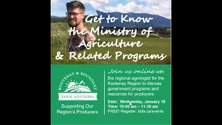 Get to Know the Ministry of Agriculture & Related Programs