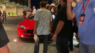 Juan O Savin red Aston Martin Las Vegas take #2