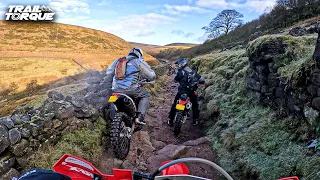 Green Laning in Staffordshire & Derbyshire | Honda CRF450X (4K)