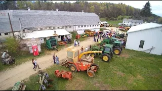 Auction of Equipment As Dairy Farm Goes Out Of Business.