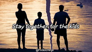 Blink182 - Stay Together For The Kids subtítulos al Español