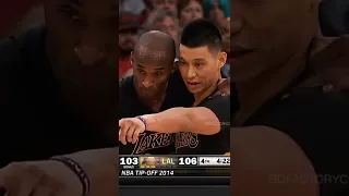 When Jeremy Lin waved Kobe off 😬 #shorts