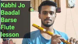 How To Play Kabhi Jo Baadal Barse | Step By Step Learn | Arjit Singh
