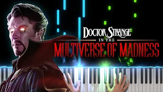 Doctor Strange 2 - Main Titles | Piano Tutorial (Multiverse of Madness)
