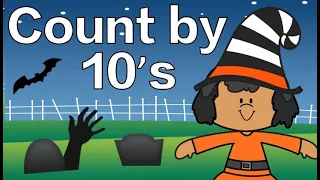 Count By 10: Halloween Math Brain Break: Up to 100