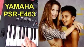 🔴 YAMAHA PSR-E463 - LAMBADA 🔴 using YAMAHA STYLE and OTS VOICE : NO EXTRA TUNING ! (short version)