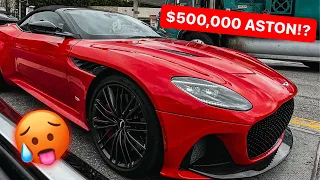 Забрал СУПЕРКАР за $500.000 - Aston Martin DBS Volante с 700 л.с. V12! ВЛОГ, жизнь в LA, тест-драйв