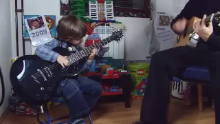 4 yr old guitar master // Frano