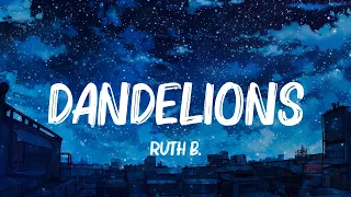 Dandelions, Shape of You, Easy On Me - Ruth B., Ed Sheeran, Adele Lyrics