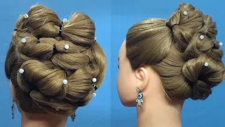 How to make ball hair models, Bridal hair models ...| Babita Design ..