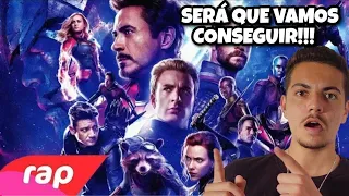 REAGINDO A Rap dos Vingadores: Ultimato - CUSTE O QUE CUSTAR | NERD HITS - 7 Minutoz