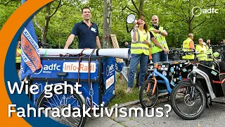 Aktivismus mit dem Fahrrad: Organisation und Rechtliches | Beispiele mit Heinrich Stößenreuther